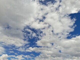 landscape of a partly cloudy sky