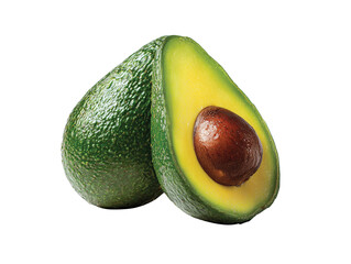 avocado isolated on transparent White background png