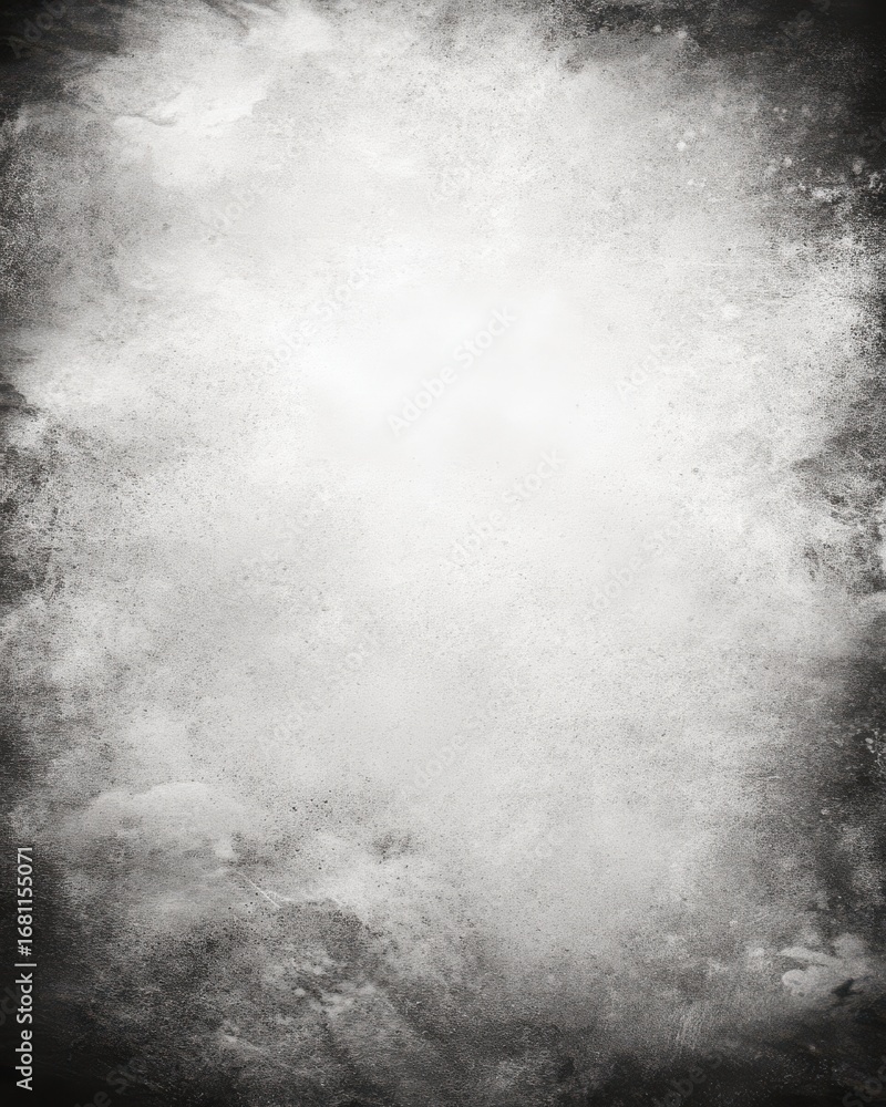 Poster abstract monochrome texture background with grunge effect and light center in studio shot for graphi