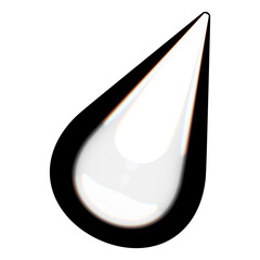 3D Glass Abstract Shape