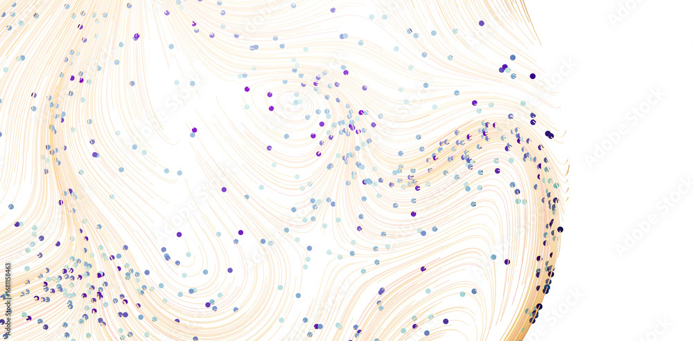 Aufkleber high-resolution abstract background image featuring swirling lines and scattered dots in pastel colo