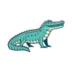 
crocodile illustration design