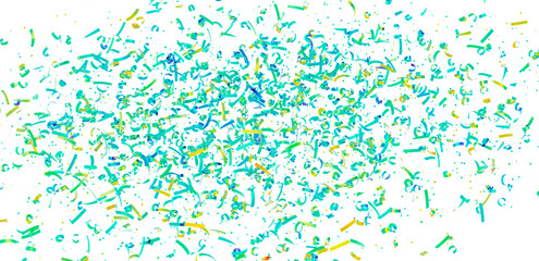 Abstract background with colorful confetti. Perfect for celebrations, parties, and festive designs.
