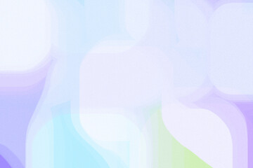 Gentle pastel abstract background with soft blue and purple tones, minimal gradient and dreamy noise effect. Copy space