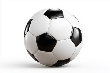 Fototapeta premium soccer ball isolated on white background