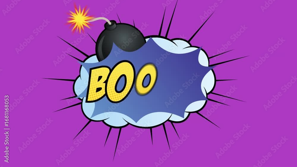Poster Digital animation of hello text banner against abstract shapes on blue background