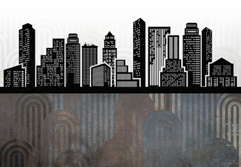 City skyline ilustration