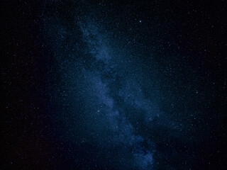 Starry sky with a milky way