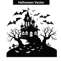 helloween vector shilhouette,helloween set vector illustration,helloween set vector illustration collection design halloween