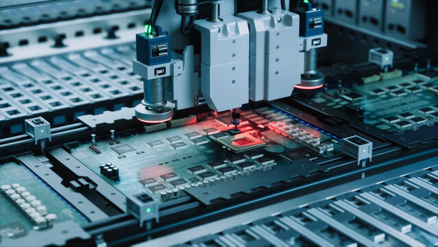 High-Fidelity Robotic Systems Automate Chiplet Assembly on Interposers Using Wafer-to-Wafer and Die-to-Wafer Bonding Techniques, Advancing Heterogeneous Integration and System-on-Package Designs.