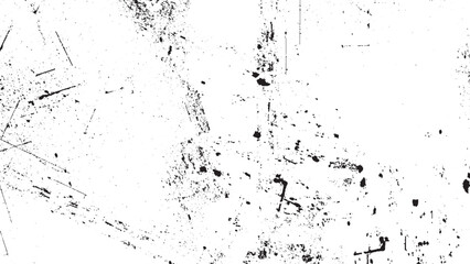Abstract rough black and white grunge texture vector with distressed overlay for old vintage retro background design
