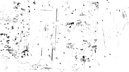 Distressed sketch texture black and white abstract grunge grain overlay for vintage design