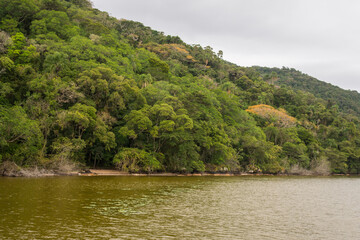 A view of Lagoa do Peri - South of Florianopolis island, Brazil