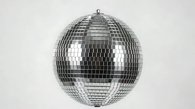 Sparkling Disco Balls for Party Decorations and Retro Theme Events, Silver Mirror effect