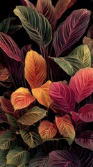 Chromatic Bloom Neo-Botanical Visions (1)