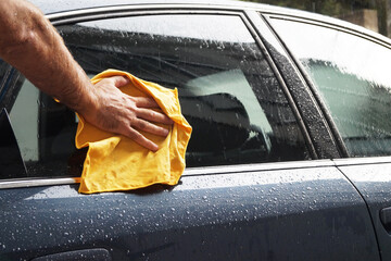 Car washing and polishing