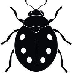 red beetle insect vector art
