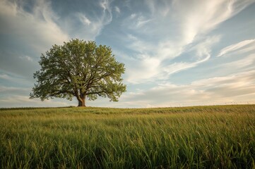 Obraz premium This photo showcases the elegance of seasonal change