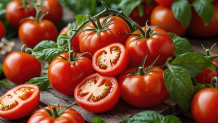 Fototapeta premium Understanding the tomato (Solanum lycopersicum) plant