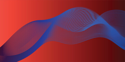 Abstract dynamic motion design with futuristic elegant wave