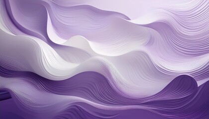Fototapeta premium gradient background from soft lavender to white waves colors background