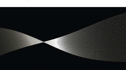 Abstract futuristic mesh design with smooth artistic movement