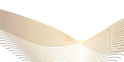 Abstract optical illusion with dimensional smooth wave flow