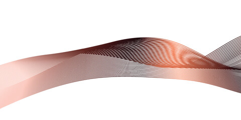 Elegant digital structure with abstract futuristic motion design