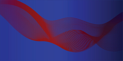 Elegant abstract wave form with flowing artistic texture design