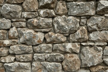 Obraz premium Texture of a stone wall surface