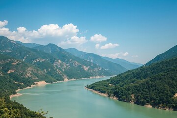 Coastal Area of the Yellow River Near Taiji