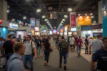 Blurred Background with Standing Subject, Enhanced in Post Production
