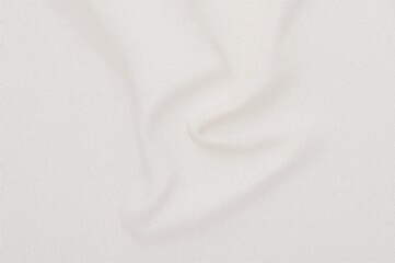 Seamless natural textile pattern with white fabric texture