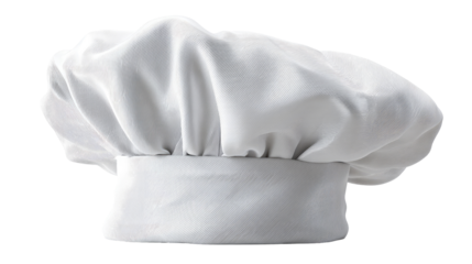 White chef's hat, full view (1)