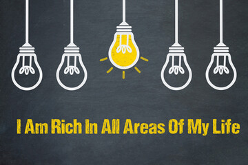 I Am Rich In All Areas Of My Life	
