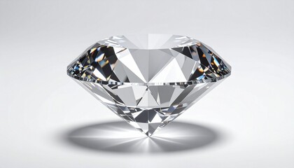 diamond on white background