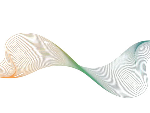 Smiling technician in a hard hat holding a solar panel on white background - Powered by Adobe