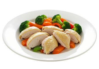 Sliced Chicken Breast with Roasted Vegetables