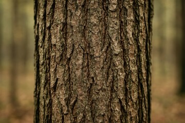 Obraz premium Detailed view of tree bark surface