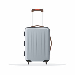 Sleek modern luggage ready for your next adventure, perfect for travel blogs and vacation promotions, this stylish suitcase embodies wanderlust and effortless journeys, plan your escape now