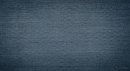 Dark blue woven textile texture background