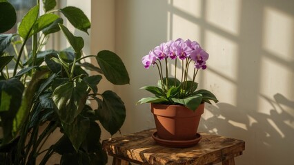 Trailing Variety of Pink African Violet
