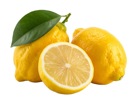 Fresh Lemons Juicy Citrus Fruit, Zesty & Vibrant