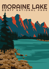 Moraine Lake in Banff National Park