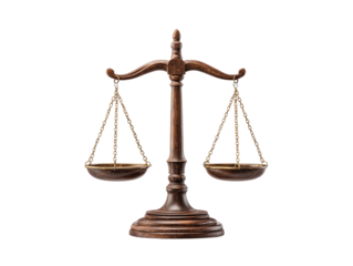 Judicial isolated on transparent White background png