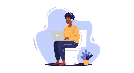 Person efficiently working from home on a laptop with headphones, showcasing the flexibility of remote work and digital productivity from a unique personal space.