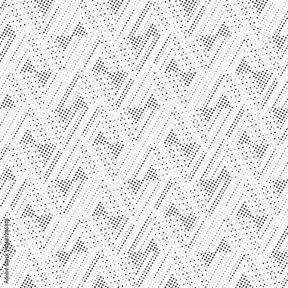 Aufkleber halftone vector background. monochrome halftone pattern. abstract geometric dots background. pop art