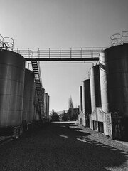 oil storage tanks