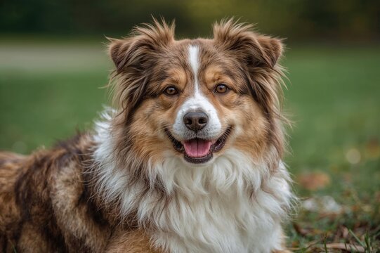 Dog lying down just for you