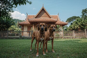 Indigenous canines from the northern highlands of Thailand